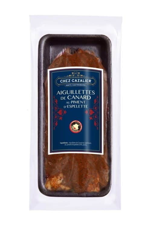 Aiguillettes de canard au piment d'espelette