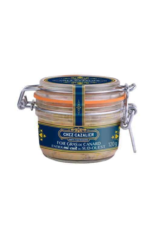 Foie gras de canard entier du Sud-Ouest 125g