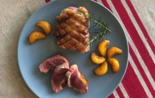 magret de canard aux clémentines