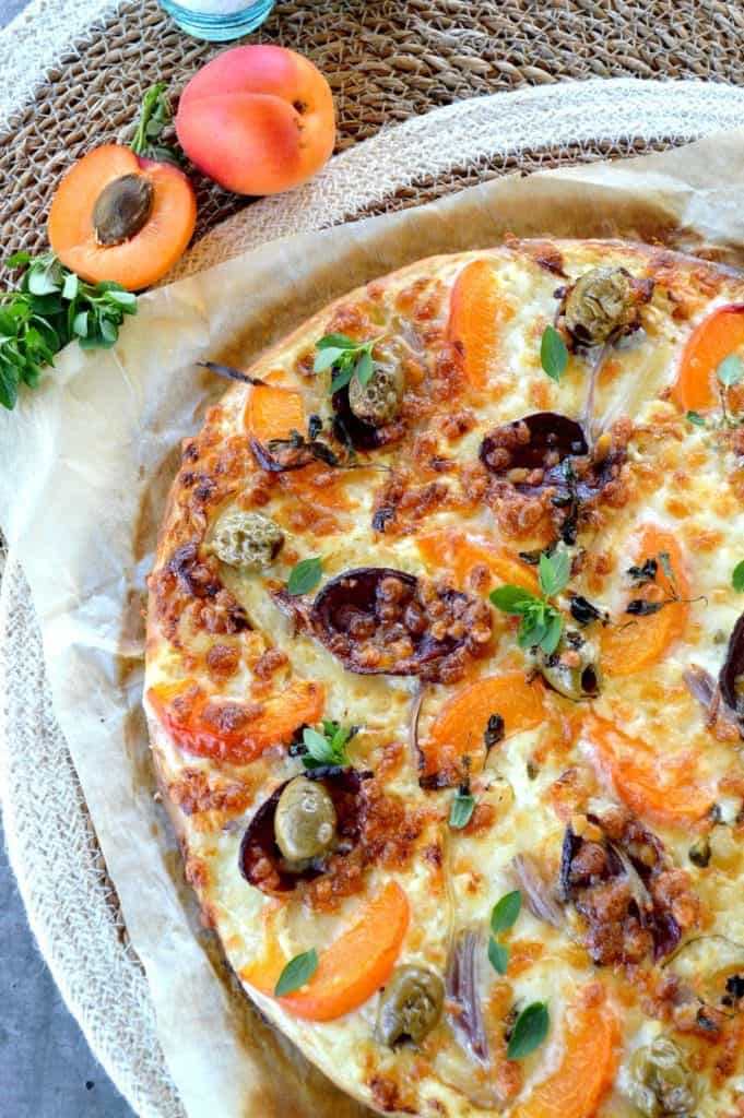 Pizza Au Magret De Canard Et Champignons Piratage Culinaire: Pizza Au Magret De Canard Fumé, à La Roquette Et Au