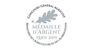 Médaille d'argent du Concours Général Agricole 2019