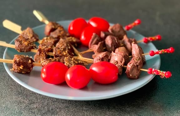 Brochettes apéritives