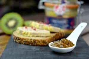 Chutney au kiwi pour Foie Gras de Canard