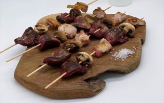 Brochettes de coeurs