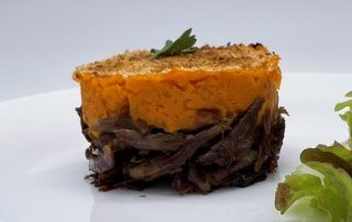 Hachis parmentier de canard