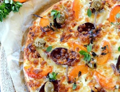 Recette : Pizza magret de canard et roquette