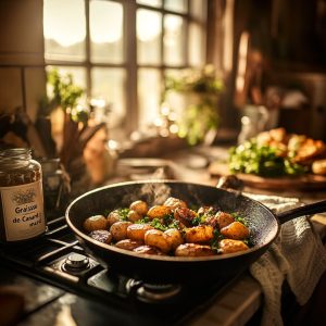 Graisse de canard et pommes de terre