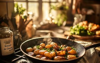 Graisse de canard et pommes de terre
